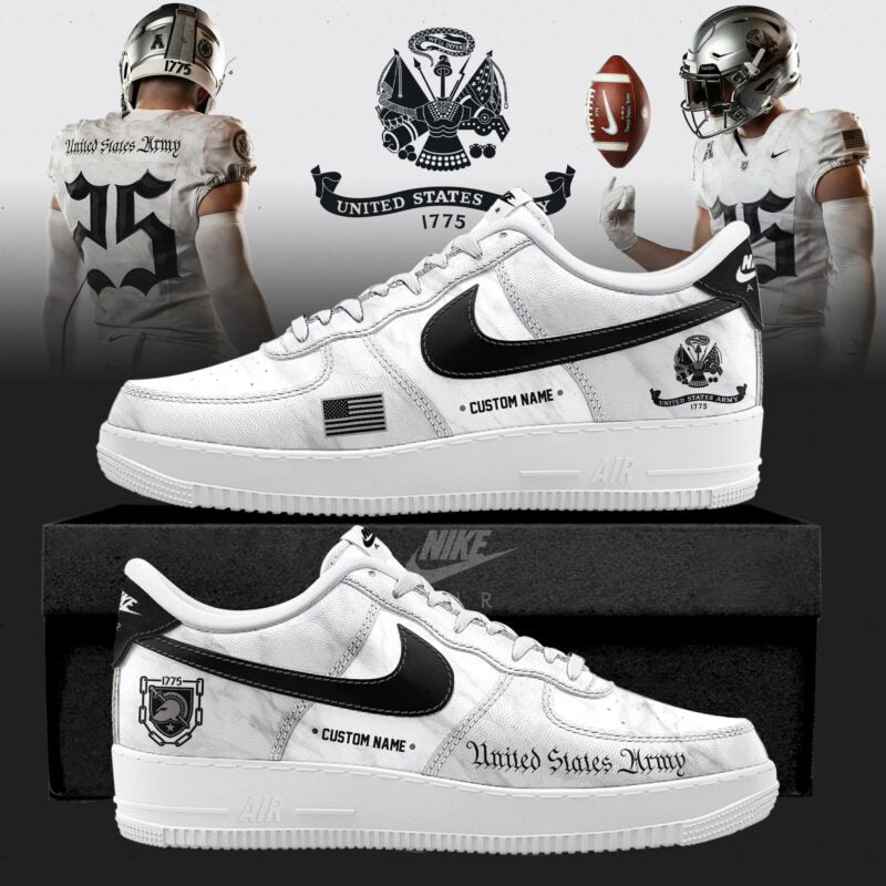 Army Black Knights Army 250 Collection Custom AF1 Sneaker