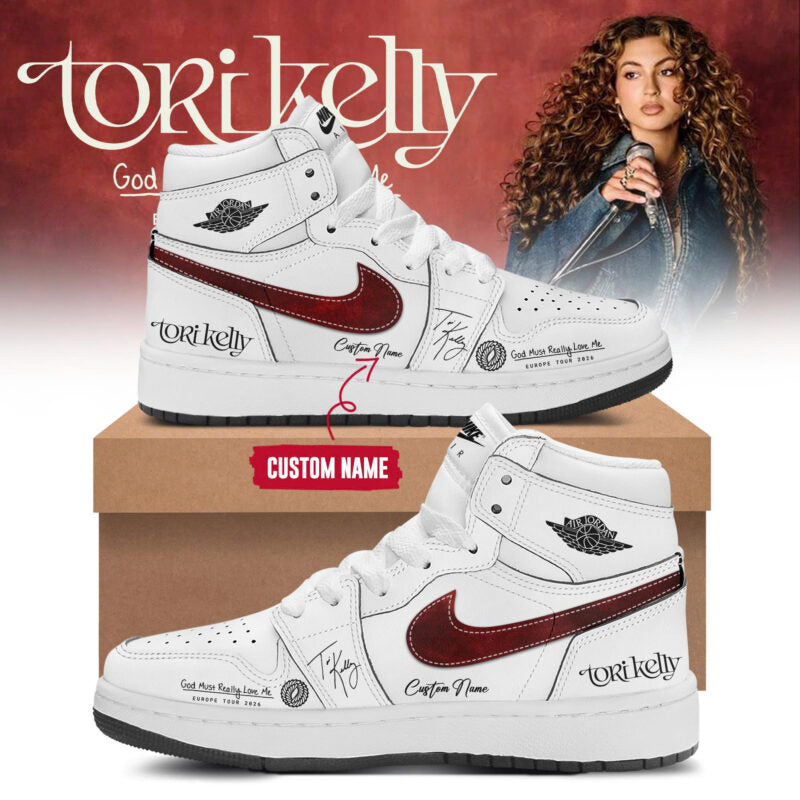 TK "God Must Really Love Me" Europe Tour 2026 Limited Edition AJ1 Sneakers