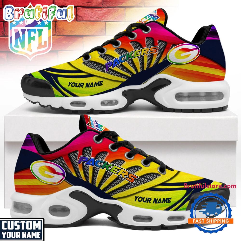 Green Bay Packers NFL Pride Month Custom Air Max Plus Shoes