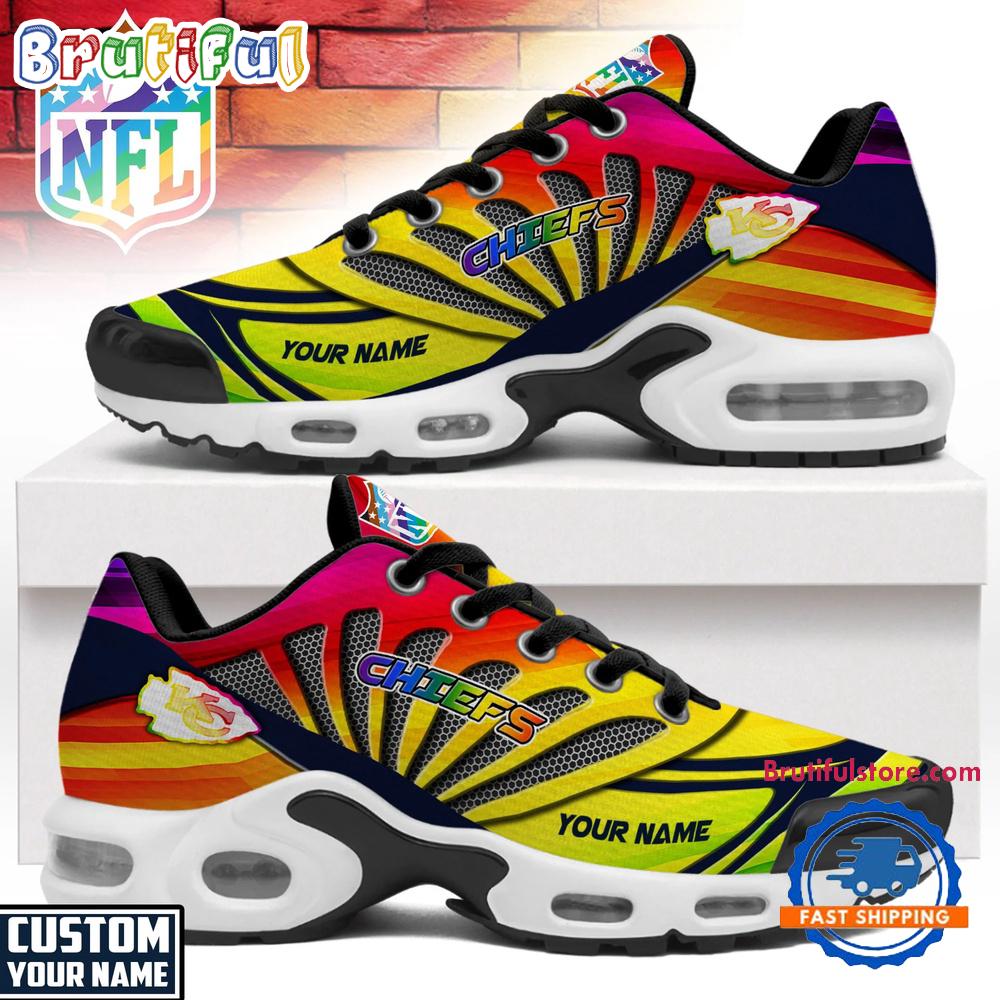 Kansas City Chiefs NFL Pride Month Custom Air Max Plus Shoes