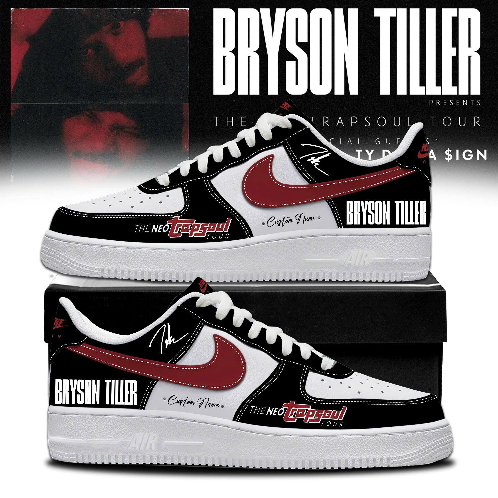 _ BT The Neo Trapsoul Tour 2026 Limited Edition AF1 Sneakers